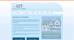 Desktop Screenshot of letsolutions.co.uk